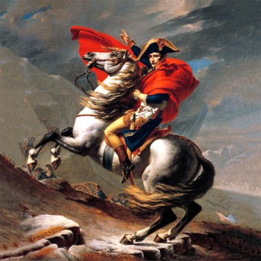 4003 Napoleon Oversteek van de Alpen - Jacques Louis David copy 2